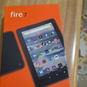 Amazon Fire 7 Tablet - Vibrant Orange Packaging
